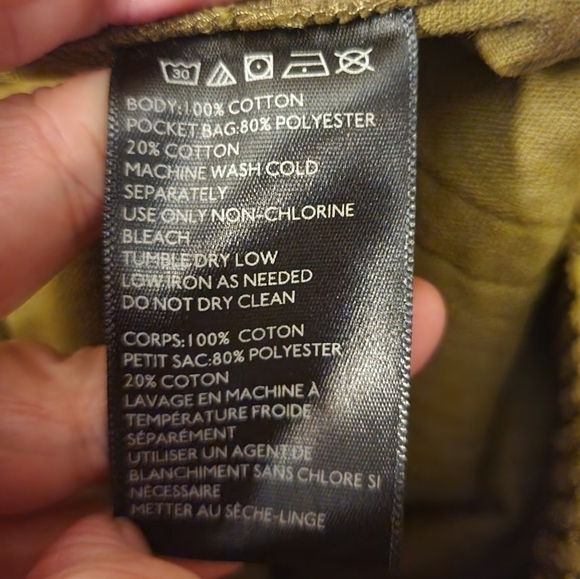 BDG Urban Outfitters Green Corduroy Cutoff Frayed Hem Mini Skirt Women's M EUC - Picture 12 of 12